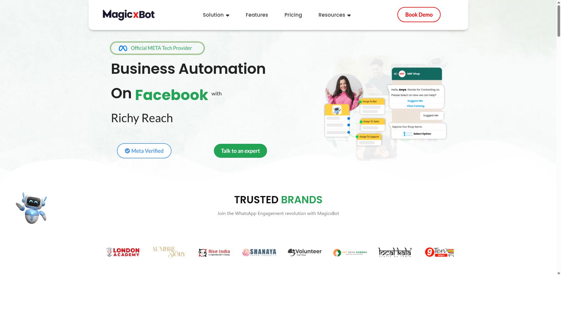 Com.bot for WhatsApp Drip Campaigns in 2026 website